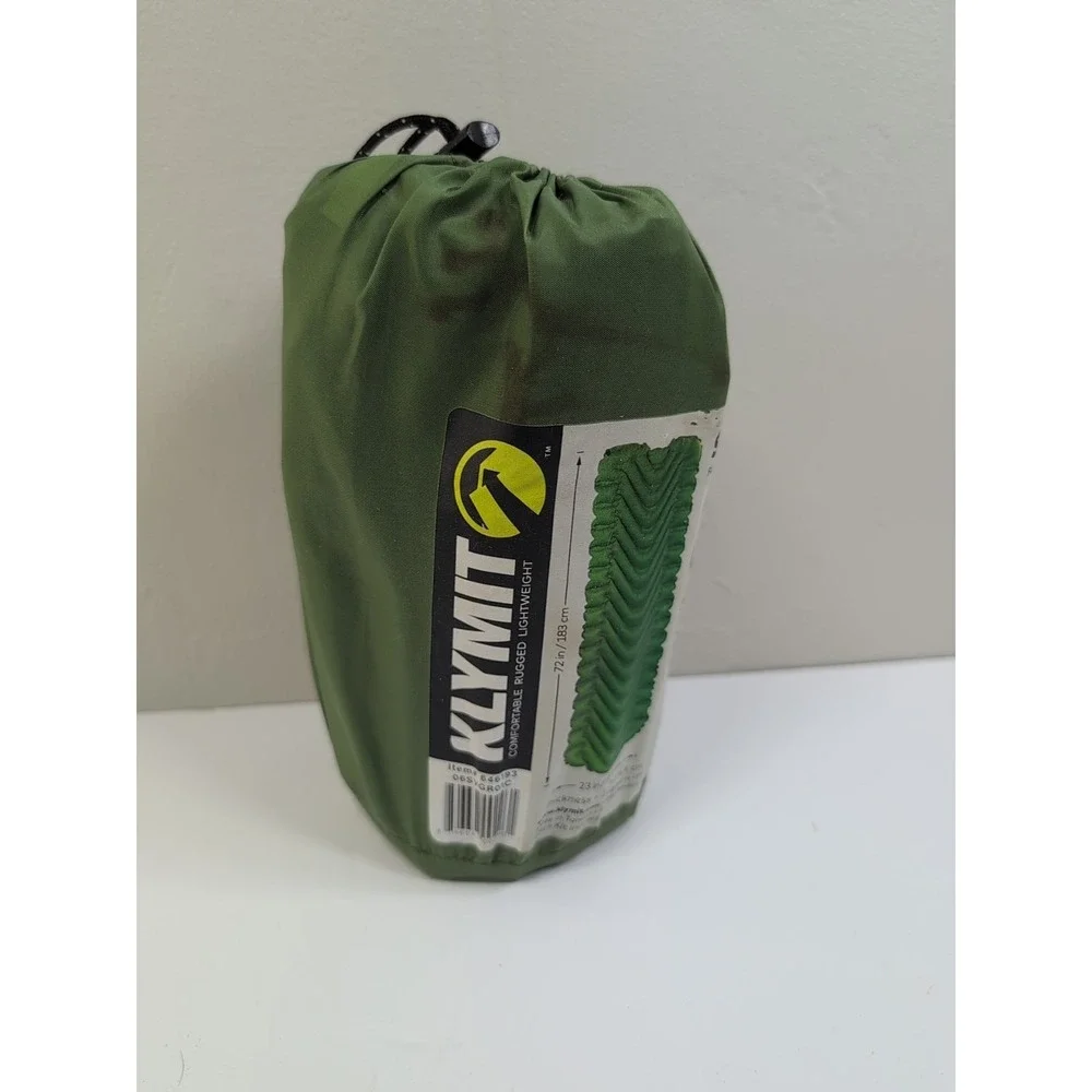 Klymit Static V Sleeping Pad Camping Air Mattress - Brand New‎ GREEN